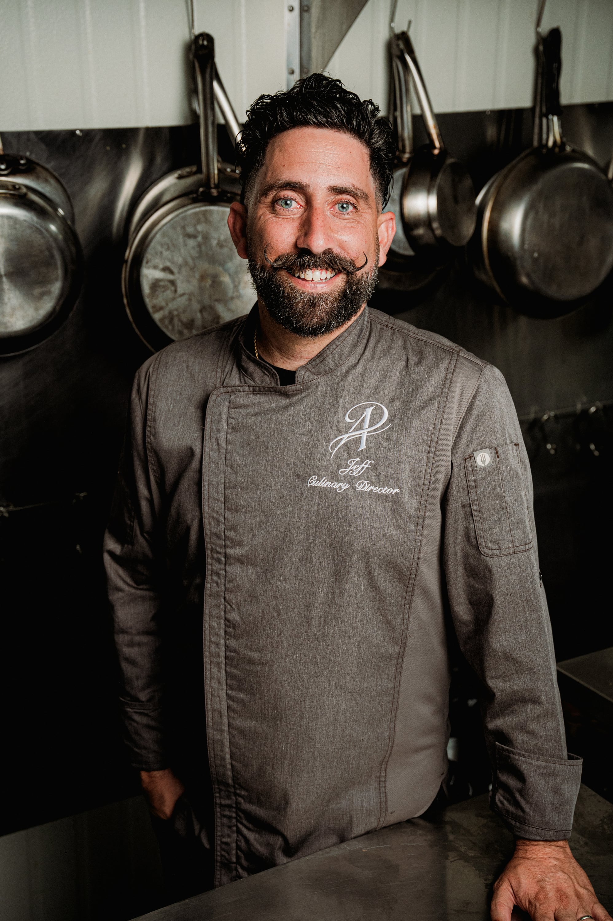 Alternate portrait of Chef Jeff Ardi